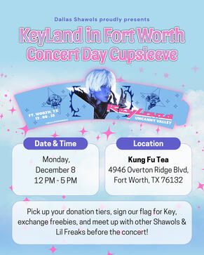 12/08/2025 Keyland Pre-Concert Cupsleeve